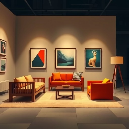 康健新村街道艺术馆，专业定制个性化沙发椅(图1)