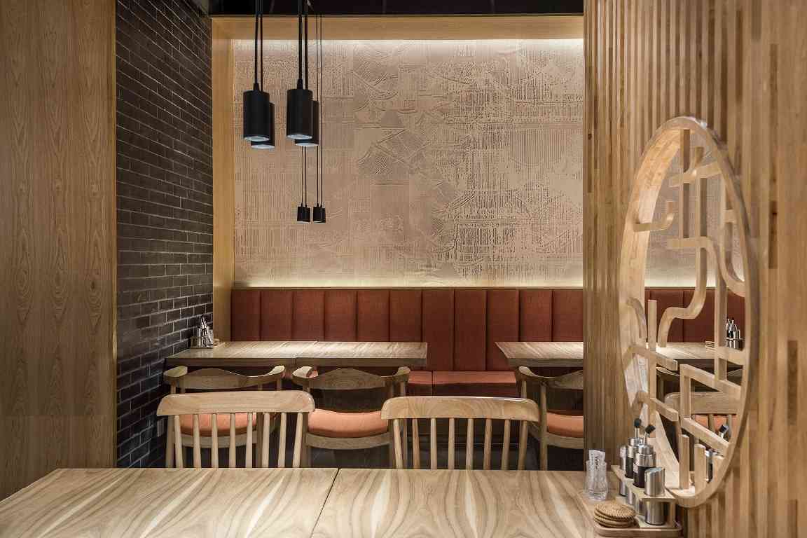 如何利用卡座设计优化餐饮空间布局，金宇家···(图1)