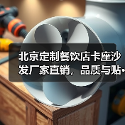 北京定制餐饮店卡座沙发厂家直销，品质与贴···（图4）