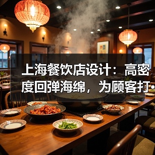 上海餐饮店设计：高密度回弹海绵，为顾客打···（图4）