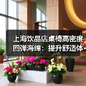 上海饮品店桌椅高密度回弹海绵：提升舒适体···（图2）