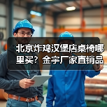 北京炸鸡汉堡店桌椅哪里买？金宇厂家直销品质与价格双赢（图1）