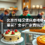 北京炸鸡汉堡店桌椅哪里买？金宇厂家直销品质与价格双赢（图3）
