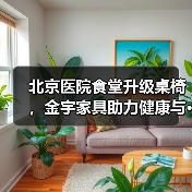 北京医院食堂升级桌椅，金宇家具助力健康与···（图2）