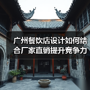 广州餐饮店设计如何结合厂家直销提升竞争力（图1）
