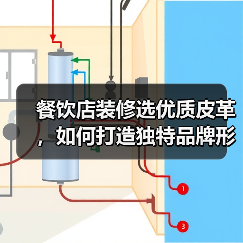 餐饮店装修选优质皮革，如何打造独特品牌形象？（图1）