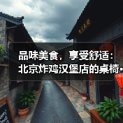 品味美食,享受舒适:北京炸鸡汉堡店的桌椅···(图1) 品味美食,享受舒适:北京炸鸡汉堡店的桌椅···(图1)