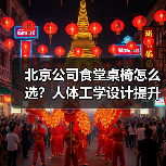北京公司食堂桌椅怎么选？人体工学设计提升效率与健康（图1）