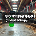 学校食堂桌椅如何实现安全与舒适兼备?(图4) 学校食堂桌椅如何实现安全与舒适兼备?(图4)