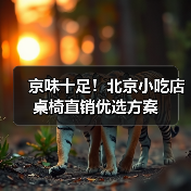 京味十足！北京小吃店桌椅直销优选方案（图2）