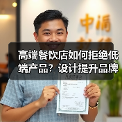 高端餐饮店如何拒绝低端产品?设计提升品牌价值(图2) 高端餐饮店如何拒绝低端产品?设计提升品牌价值(图2)