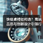 快餐桌椅如何选？高端品质与创新设计引领行业（图1）