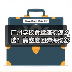 广州学校食堂座椅怎么选？高密度回弹海绵舒适与健康新标杆（图4）