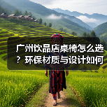 广州饮品店桌椅怎么选？环保材质与设计如何提升格调？（图1）