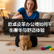欧卓皮革办公椅如何平衡奢华与舒适体验（图3）