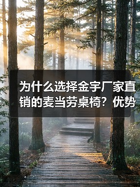 为什么选择金宇厂家直销的麦当劳桌椅？优势解析（图3）