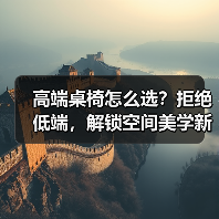 高端桌椅怎么选？拒绝低端，解锁空间美学新体验！（图4）