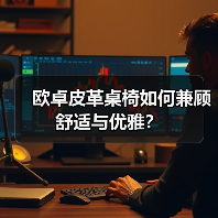 欧卓皮革桌椅如何兼顾舒适与优雅？（图2）