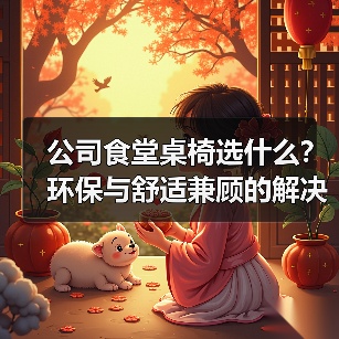 公司食堂桌椅选什么？环保与舒适兼顾的解决方案（图3）