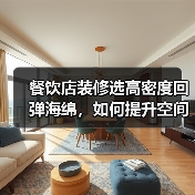 餐饮店装修选高密度回弹海绵,如何提升空间品质?(图3) 餐饮店装修选高密度回弹海绵,如何提升空间品质?(图3)