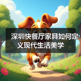 深圳快餐厅家具如何定义现代生活美学（图3）