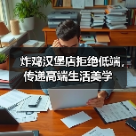 炸鸡汉堡店拒绝低端,传递高端生活美学(图3) 炸鸡汉堡店拒绝低端,传递高端生活美学(图3)