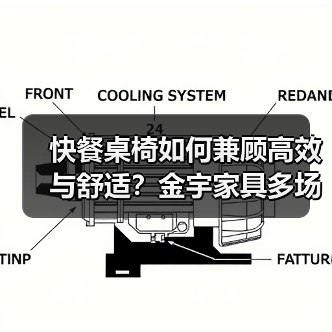 快餐桌椅如何兼顾高效与舒适?金宇家具多场景解决方案(图2) 快餐桌椅如何兼顾高效与舒适?金宇家具多场景解决方案(图2)