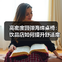 高密度回弹海绵桌椅:饮品店如何提升舒适度与品牌吸引力?(图1) 高密度回弹海绵桌椅:饮品店如何提升舒适度与品牌吸引力?(图1)
