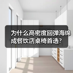 为什么高密度回弹海绵成餐饮店桌椅首选?(图2) 为什么高密度回弹海绵成餐饮店桌椅首选?(图2)