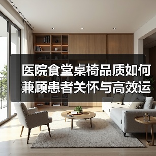 医院食堂桌椅品质如何兼顾患者关怀与高效运营?(图3) 医院食堂桌椅品质如何兼顾患者关怀与高效运营?(图3)