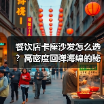餐饮店卡座沙发怎么选？高密度回弹海绵的秘 - 新闻资讯
