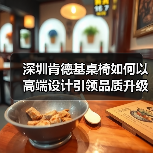 深圳肯德基桌椅如何以高端设计引领品质升级(图4) 深圳肯德基桌椅如何以高端设计引领品质升级(图4)