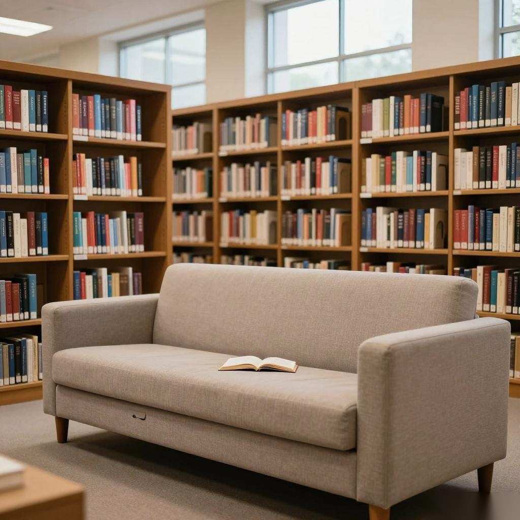 学校图书馆沙发竟然藏着这些秘密，看完才知道为什么师生都爱去