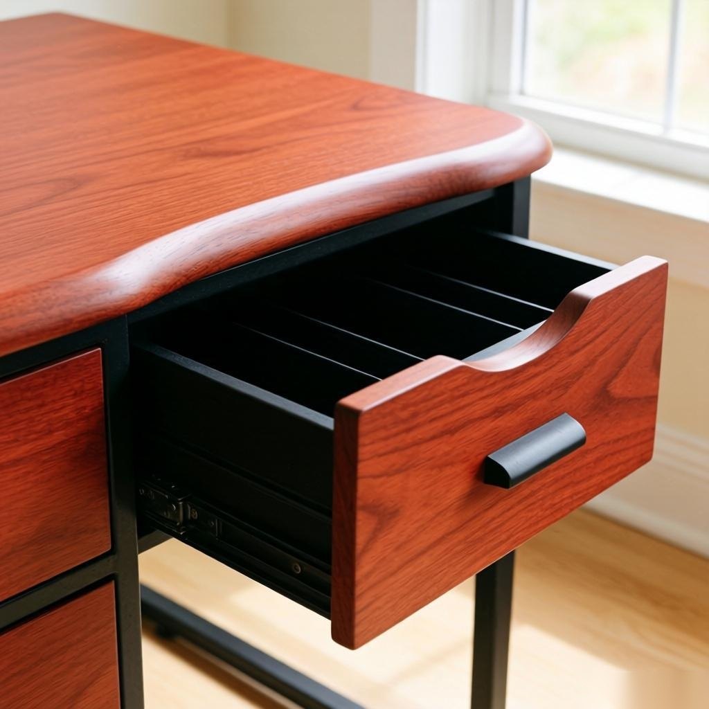 档案馆定制实木桌椅，3个细节设计竟然藏着这么多实用秘密