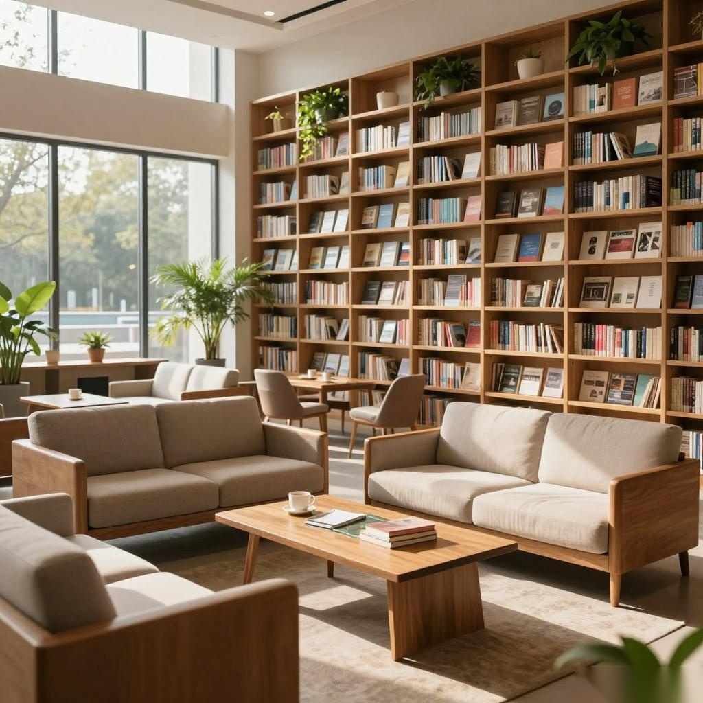 西湖区文旅中心阅读空间，这些家具设计竟然藏着这么多秘密