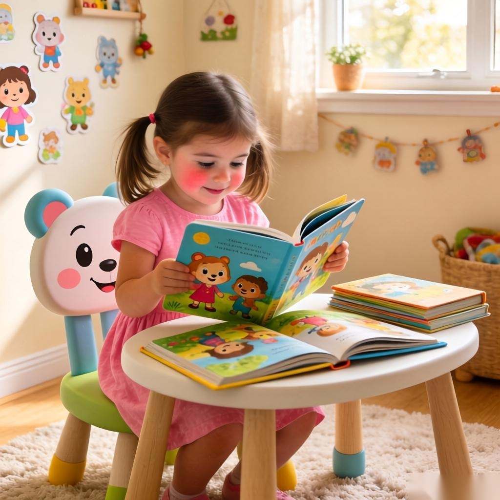 阅览室桌椅暗藏玄机，3个设计细节让孩子爱上阅读