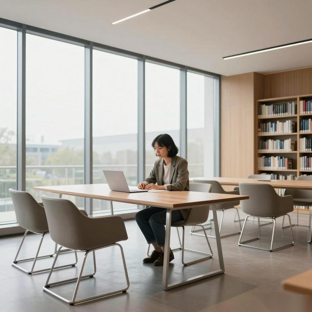 图书馆会议室椅子藏玄机，3个细节竟决定使用体验