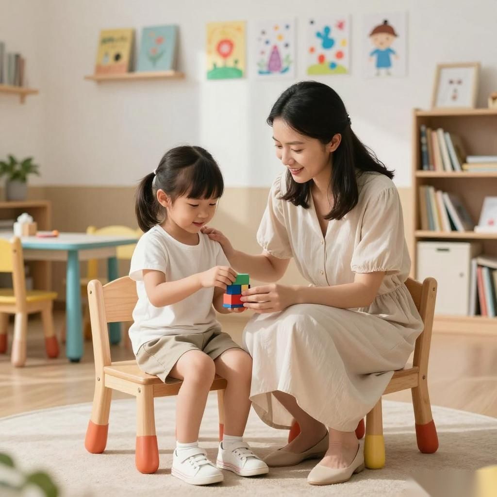 杨浦区阅读空间竟然这样玩积木，90%的家长都没想到