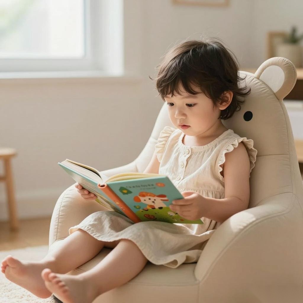 图书馆为3-4岁孩子定制座椅，背后竟藏着这些成长秘密