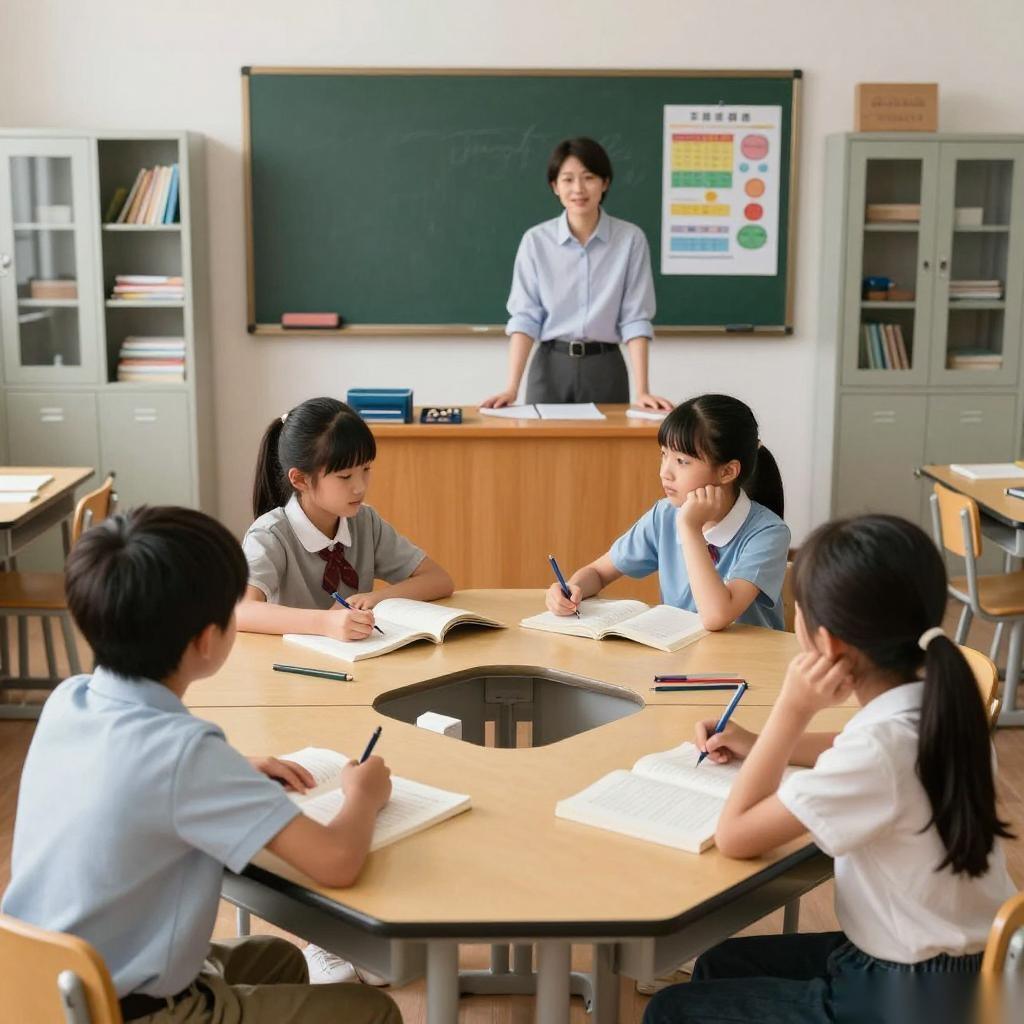 六边形课桌风靡教室，竟然让学习效率提升90%