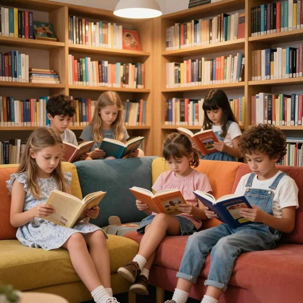 社区图书馆儿童家具暗藏玄机，这3个设计秘密让孩子爱上阅读