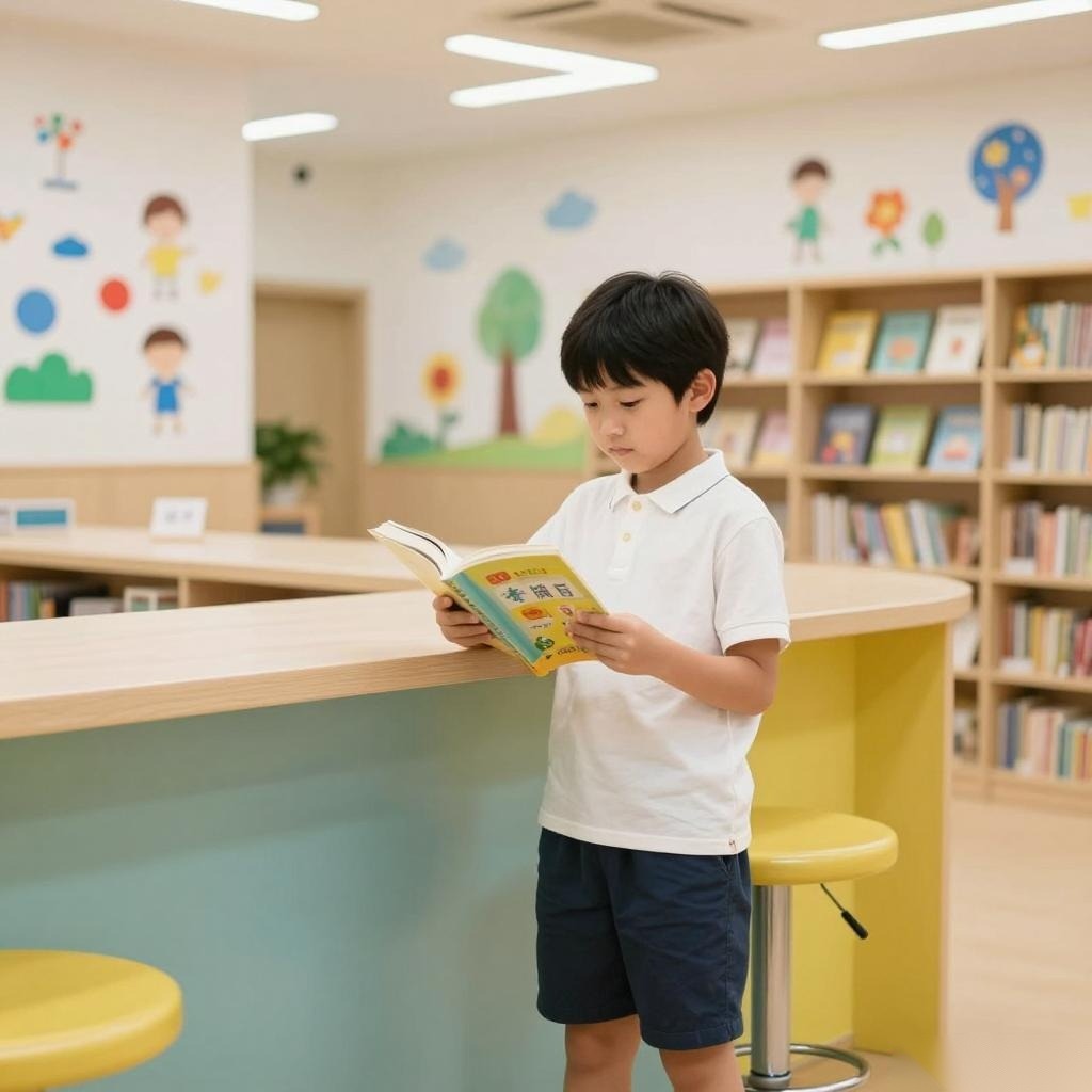 普陀区儿童图书馆吧台尺寸有讲究,这3个关键数据竟然影响孩子阅读习惯(图2) 普陀区儿童图书馆吧台尺寸有讲究,这3个关键数据竟然影响孩子阅读习惯