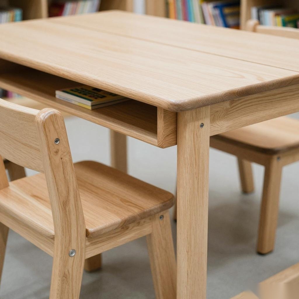 静安寺街道社区书屋的亲子桌椅，竟然藏着这些不为人知的设计秘密