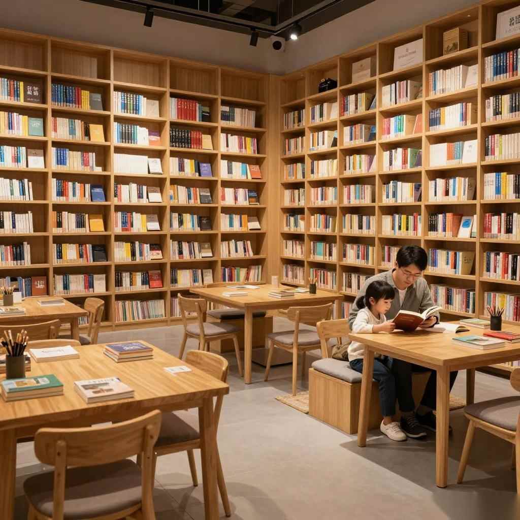 静安寺街道社区书屋的亲子桌椅，竟然藏着这些不为人知的设计秘密