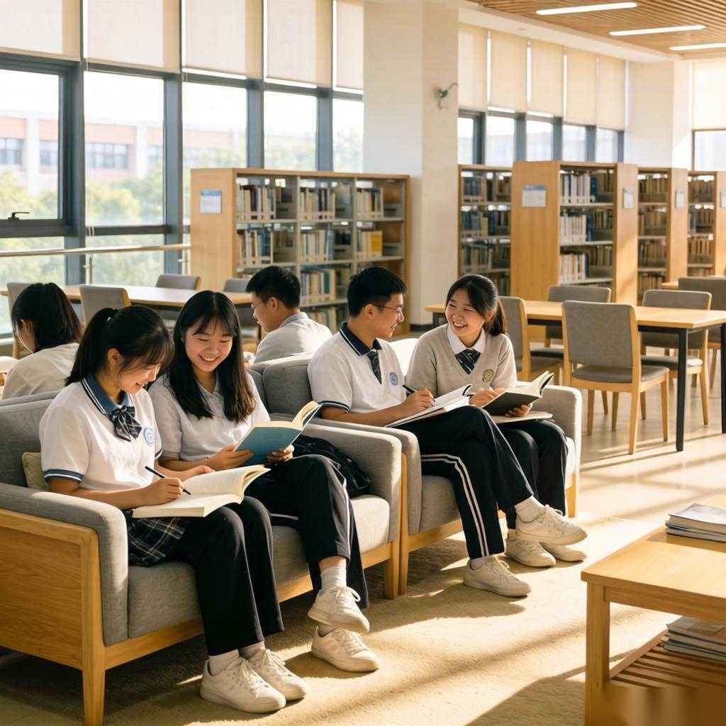 学校图书馆竟藏有这些秘密角落,原来沙发才是学生最爱(图2) 学校图书馆竟藏有这些秘密角落,原来沙发才是学生最爱