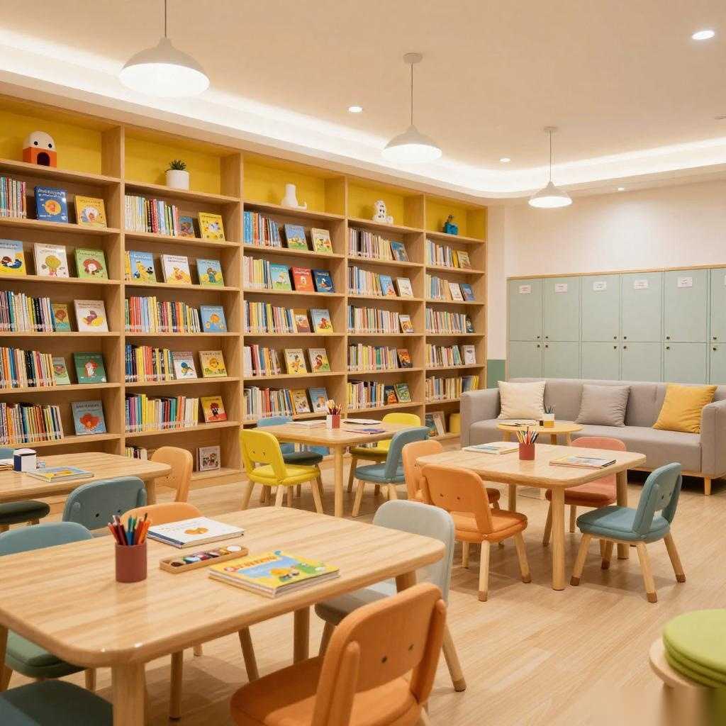 儿童书室家具定制有讲究,这5个关键点竟然能影响孩子阅读兴趣(图3) 儿童书室家具定制有讲究,这5个关键点竟然能影响孩子阅读兴趣