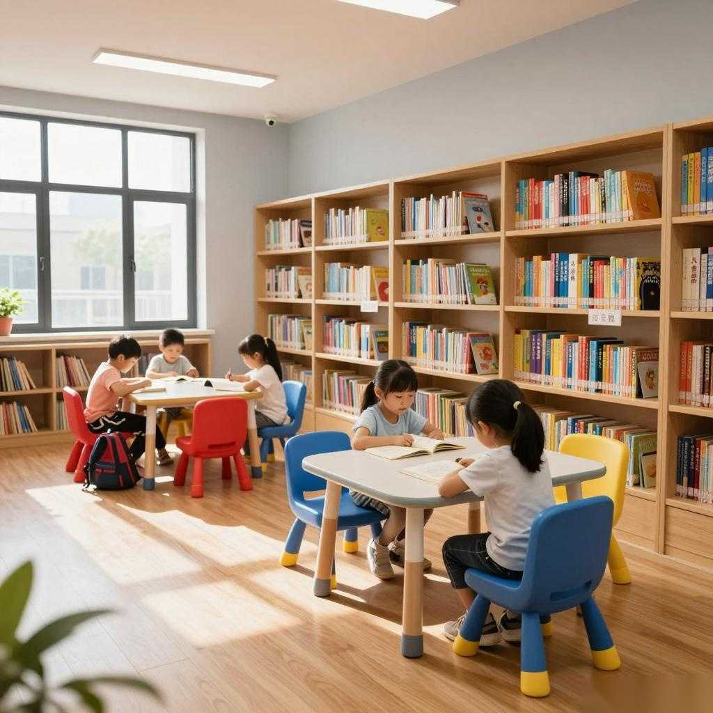 量身定制：闵行区居委会阅览室儿童座椅尺寸设计