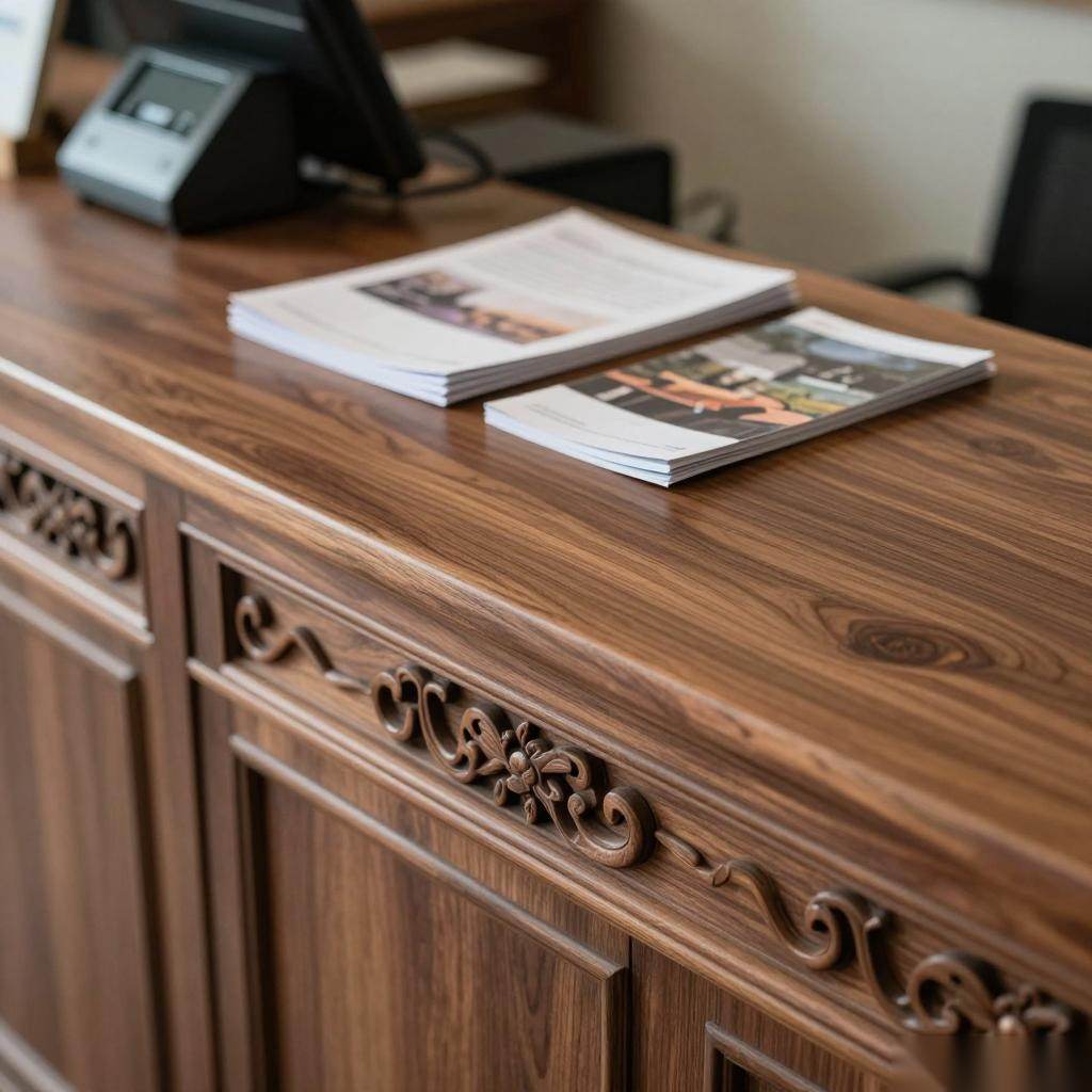 奉贤区定制纪念馆服务台家具：专业设计，满足您的需求