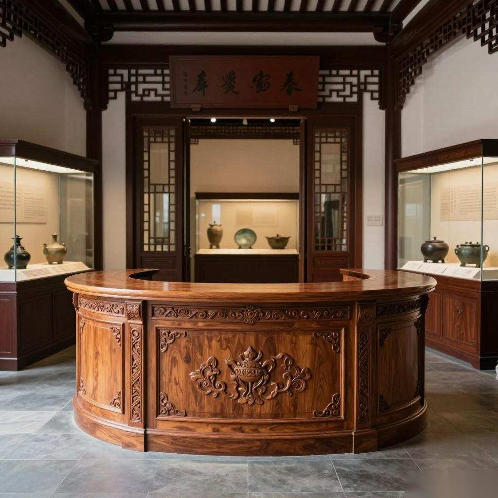 奉贤区定制纪念馆服务台家具：专业设计，满足您的需求