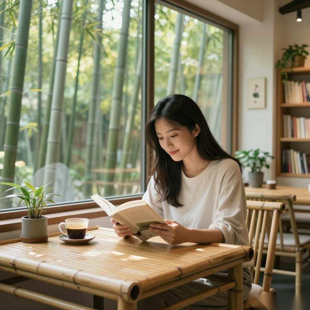 安吉景区书吧：定制休闲咖啡桌